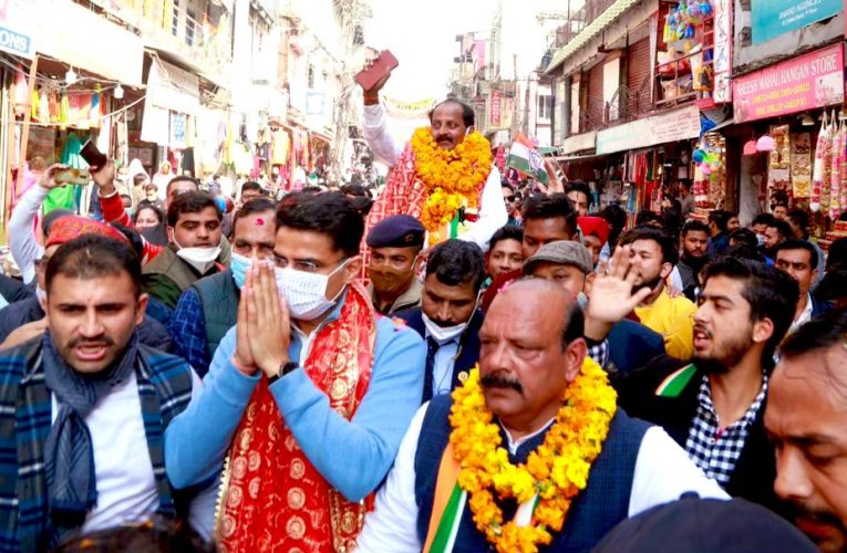 देहरादून पहुंचे राजस्थान के पूर्व डिप्टी सीएम सचिन पायलट, व्यापारियों से मांगा समर्थन, कहा कांग्रेस में हर वर्ग सुरक्षित
