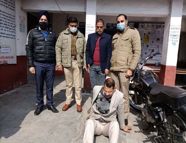 वेस्ट यूपी का भूमाफिया यशपाल, उसके साले को एसटीएफ ने दबोचा, ज्वालापुर कोतवाली में आरोपी से पूछताछ शुरू