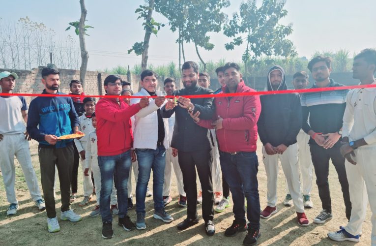 समाजसेवी डॉ.अमन गुप्ता ने झबरेड़ा में “वॉरियर्स क्रिकेट एकेडमी” का उद्घाटन किया, कहा ग्रामीण अंचल के युवाओं में प्रतिभा की कमी नहीं