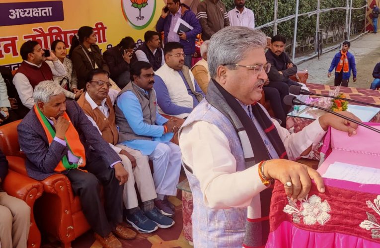 भाजपा अनुसूचित जाति मोर्चा सम्मेलन में कांग्रेस पर बरसे भाजपा राष्ट्रीय महामंत्री दुष्यंत गौतम, बोले- कांग्रेस ने हमेशा दलितों को वोट बैंक के रूप में प्रयोग किया