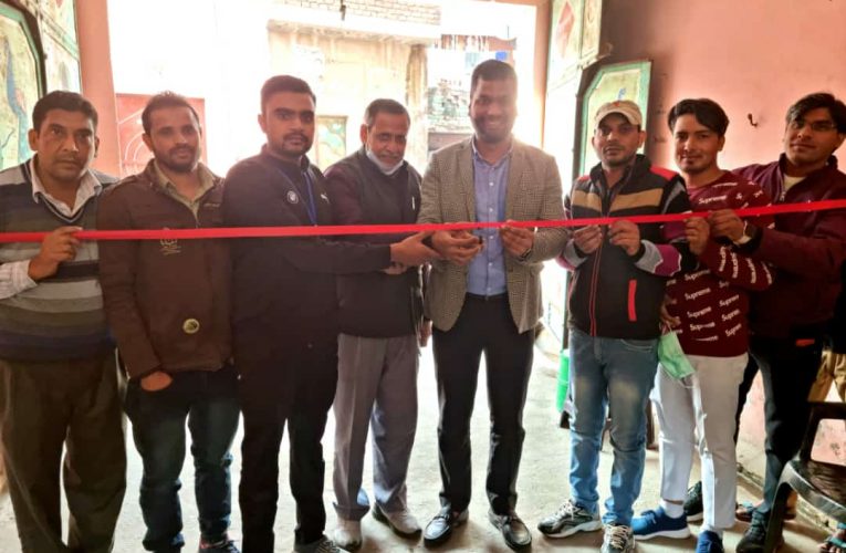 समाजसेवी डाॅ. अमन गुप्ता ने किया “ई-श्रम” कार्ड कैंप का उद्घाटन, कहा हर वर्ग का ध्यान रख रही हैं भाजपा सरकार