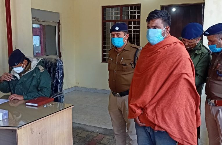 भगवानपुर पुलिस ने चोरी के आरोपी को किया गिरफ्तार, एक फरार, लाखों के जेवरात बरामद
