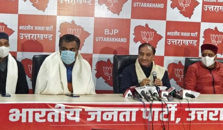 भाजपा विधायकों के खिलाफ हो रहा है दुष्प्रचार, बोले सासंद डाॅ निशंक
