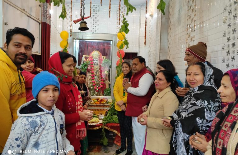 माता शाकुम्भरी का प्राकट्य दिवस मनाया, मां शाकुम्भरी देवी के जन्मोत्सव की सुनाई गई कथा