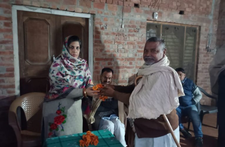 कांग्रेस विधायक ममता राकेश ने चुड़ियाला, खेलपुर और किशनपुर में जनसंपर्क कर मांगा सर्मथन, कहा जनभावनाओं के अनुरूप किए गए कार्य