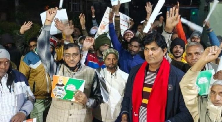 केंद्र और राज्य सरकार ने गरीबों के लिए चलाईं हुई कई जनकल्याणकारी योजनाएं: धीर सिंह, भाजपा ओबीसी मोर्चा के प्रदेश मंत्री ने बाजूहेड़ी में भाजपा के पक्ष में मतदान करने की अपील की