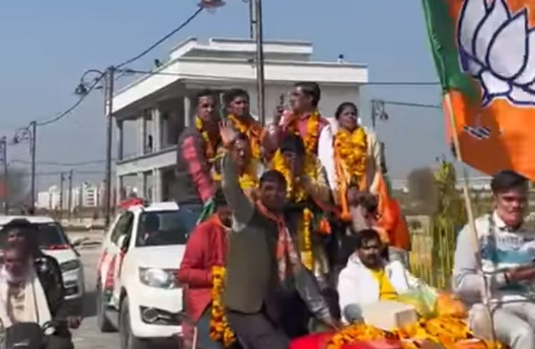 कलियर भाजपा प्रत्याशी मुनीश कुमार सैनी ने निकाली विजय संकल्प बाइक रैली, जगह-जगह हुआ स्वागत, कार्यकर्ता बोले – विजयी भव: