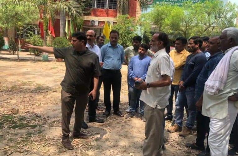 विधायक प्रदीप बत्रा ने शेरपुर में नाले के निर्माण कार्य का निरीक्षण किया, अधिकारियों को दिए निर्देश