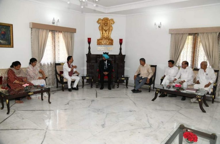 कांग्रेस के एक प्रतिनिधिमंडल ने राज्यपाल से की मुलाकात, भगवानपुर में हनुमान जयंती की शोभायात्रा के दौरान हुई घटना की निष्पक्ष जांच की मांग की