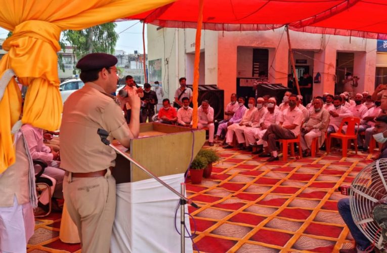 रुड़की शांतिप्रिय शहर, यहां की फिजा सुकून देने वाली: डाॅ योगेंद्र सिंह रावत, वरिष्ठ पुलिस अधीक्षक ने सीएलजी के सदस्यों के साथ की बैठक