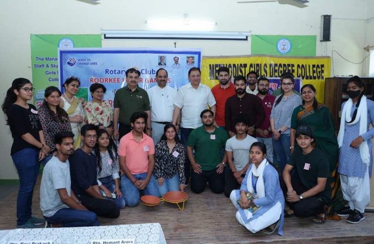 समाज में सार्थक बदलाव लाने की क्षमता रखते हैं युवा: निधि,रोटरी क्लब रुड़की अपर गंगेज ने भीषण गर्मी में पक्षियों, कुत्तों और गायों को पानी और भोजन देने की पहल के लिए एक कार्यक्रम आयोजित किया