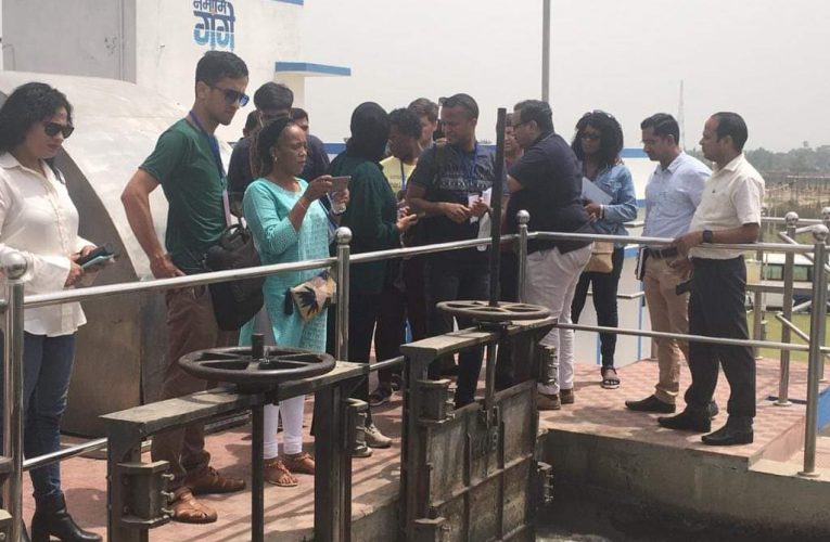 अन्तर्राष्ट्रीय प्रतिनिधिमण्डल ने एसटीपी और नमामि गंगे परियोजना की प्रशंसा की