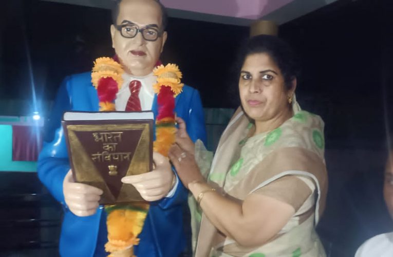बाबा साहेब के वजह से ही समाज में सभी बराबरी का हक मिल सका: ममता राकेश, छांगामजरी गांव में डाॅ भीमराव अंबेडकर पार्क का सौंदर्यकरण और मूर्ति की स्थापना की गई