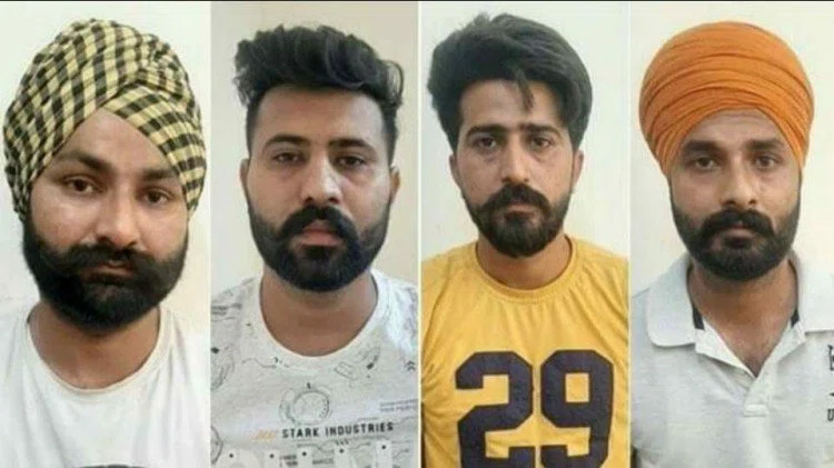 करनाल में चार आतंकी गिरफ्तार, भारी मात्रा में हथियार और विस्फोटक बरामद, पाकिस्तान में बैठे आतंकी रिंदा से जुड़े तार
