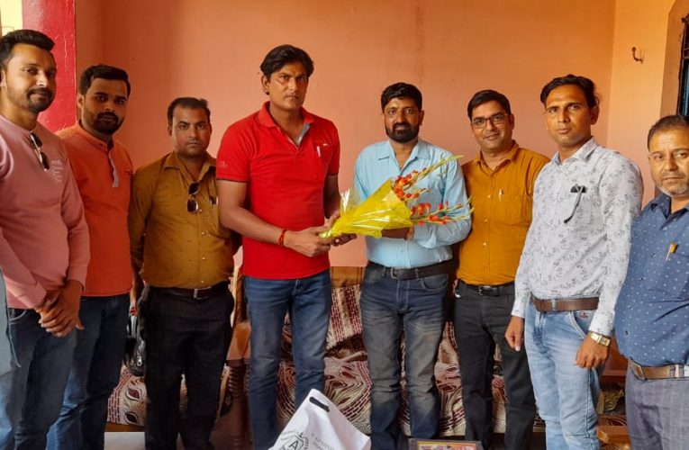 भारतीय राष्ट्रवादी सैनी समाज संगठन के कार्यालय पर प्रदेश अध्यक्ष का स्वागत हुआ