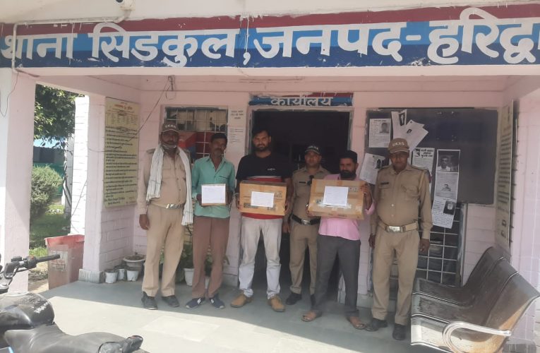 सिडकुल की कंपनी से चोरी हुआ कॉस्मेटिक का सामान बरामद, तीन कर्मचारी गिरफ्तार, पुलिस ने आरोपियों को भेजा जेल