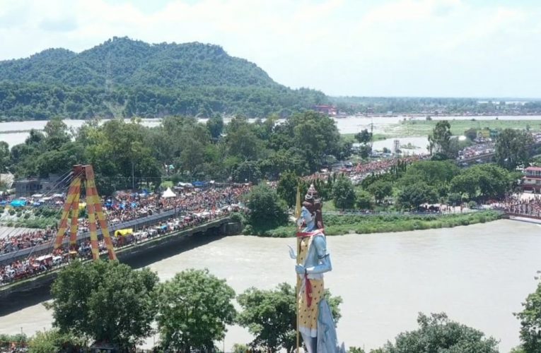 शिवमय हुई धर्मनगरी हरिद्वार, तीन करोड़ से ज्‍यादा श्रद्धालु रवाना, हरकी पैड़ी के गंगा घाटों से लेकर हाईवे और समूचा हरिद्वार शिवभक्तों से लबालब भरा हुआ