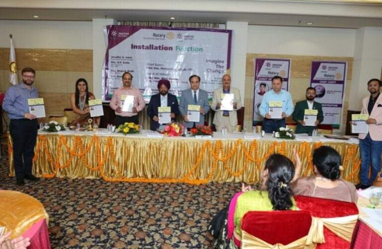 रोटरी क्लब रुड़की अपर गंगेजकी पुनः अध्यक्ष बनी निधि शांडिल्य, धूमधाम से मनाया गया स्थापना दिवस समारोह