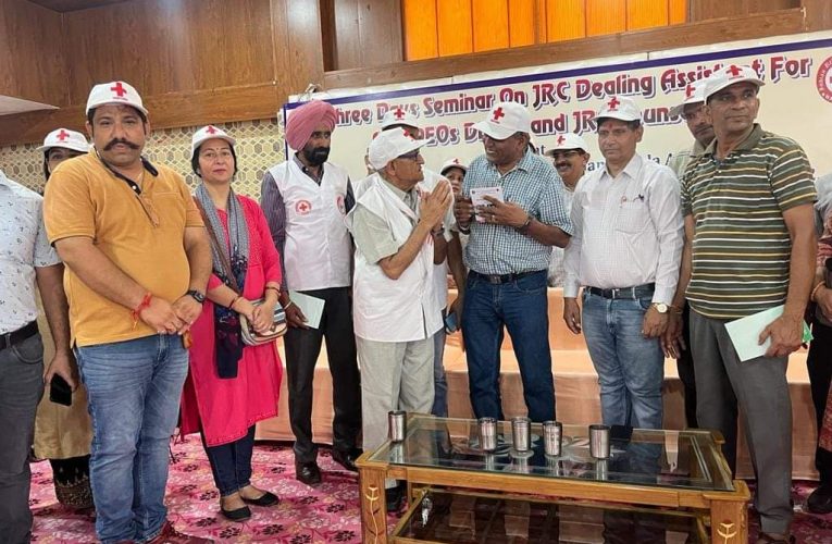 रेड क्रॉस सोसाइटी देती है मानवता का महान संदेश: डॉ नरेश चौधरी, हरियाणा राज्य के विभिन्न जिलों से 160 काउंसलर ले रहे हैं प्रशिक्षण