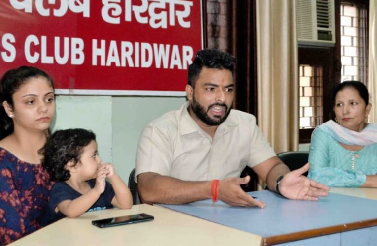 हरिद्वार: भाजपा नेता को मिल रही धमकी, खौफ में जी रहा परिवार, एक बार फिर से घर पर हमला होने का जताया अंदेशा