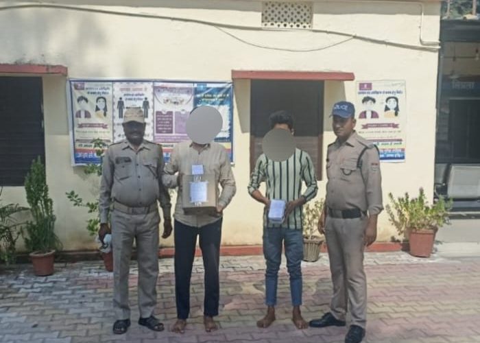 पथरी पुलिस ने आधा किलो से अधिक चरस के साथ दो लोगों को गिरफ्तार किया, एनडीपीएस की धाराओं में मुकदमा दर्ज