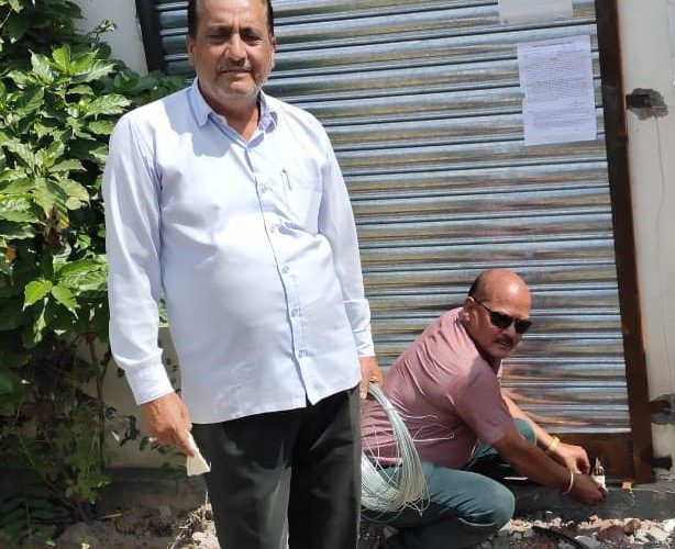 एचआरडीए ने अनाधिकृत कॉलोनी सील की, अवैध प्लाटिंग/अवैध निर्माण को लेकर सख्त है एचआरडीए