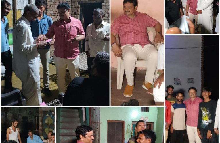 बसपा नेता सुबोध राकेश ने सरोज राकेश के लिए मांगे वोट, कहा क्षेत्र का विकास करने के लिए हमें करे सहयोग