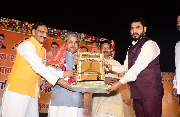 भगवान श्रीराम इस देश की आत्मा: दुष्यंत गौतम, पालिकाध्यक्ष राजीव शर्मा की ओर से दीपावली मिलन एवं रामलीला कलाकार सम्मान समारोह आयोजित