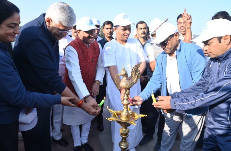 सरदार वल्लभभाई पटेल ने राष्ट्र को हर स्तर पर मजबूती दी: गजेन्द्र सिंह शेखावत, ’’गंगा रन’’ कार्यक्रम का आयोजन