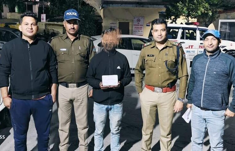 कनखल पुलिस ने चरस के साथ एक आरोपी को किया गिरफ्तार, 182 ग्राम चरस बरामद