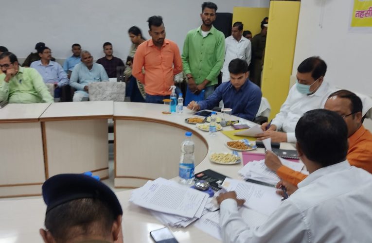 तहसील दिवस में आई 81 शिकायतें, 15 का निस्तारण, डीएम विनय शंकर पाण्डेय की अध्यक्षता में लक्सर तहसील में किया गया तहसील दिवस का आयोजन