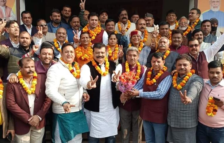 भाजपा रुड़की की नई जिला कार्यकारिणी का स्वागत किया गया
