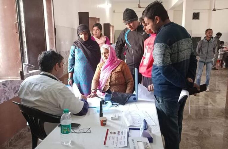 हरिद्वार मल्टी स्पेशलिस्ट हॉस्पिटल द्वारा लगाया गया निशुल्क चिकित्सा शिविर, 130 लोगों की निशुल्क जांच एवं परामर्श