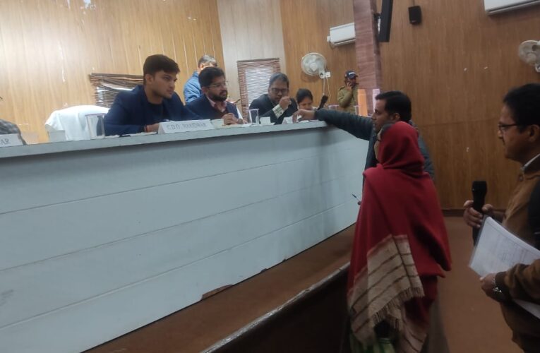 तहसील दिवस में आई 55 समस्याएं, 5 का मौके पर ही निस्तारण, सीडीओ प्रतीक जैन की अध्यक्षता में तहसील दिवस का आयोजन