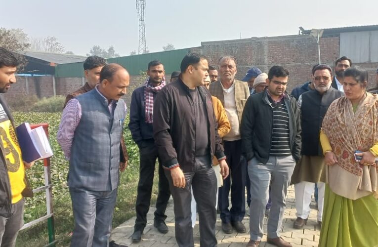 विधायक और जेएम ने किया औद्योगिक क्षेत्र में ड्रेनेज की समस्या का निरीक्षण, समस्या का समाधान करने के दिए निर्देश
