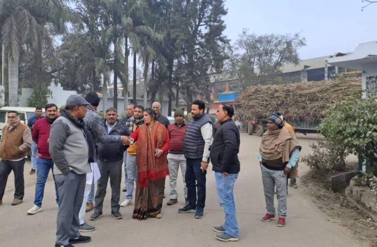 गन्ने के बकाया भुगतान की मांग को लेकर 10 जनवरी को इकबालपुर शुगर मिल में कांग्रेस का धरना