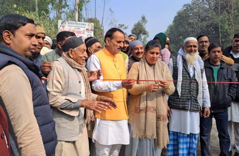 विकास में कोई कमी नहीं रहेगी: ममता राकेश, खेलडी-सिकरोढ़ा मार्ग की सड़क का निर्माण कार्य शुरू, विधायक ने किया उद्घाटन