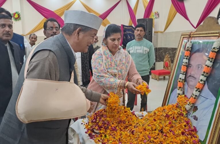 विकास की सोच वाले नेता थे सुरेंद्र राकेश: हरीश रावत, दिवंगत मंत्री सुरेंद्र राकेश को पुण्यतिथि पर याद किया