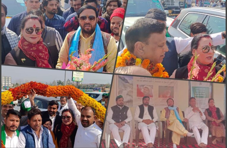 भाकियू अंबावता के राष्ट्रीय अध्यक्ष ऋषिपाल अंबावता का महिला विंग की अध्यक्ष रश्मि चौधरी ने किया स्वागत, कहा-बेकसूर युवाओं पर लाठीचार्ज निंदनीय