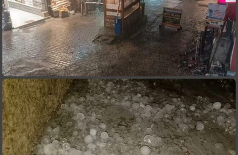 उत्तराखंड में बदला मौसम, देहरादून में झमाझम बारिश, मसूरी में जमकर पड़े ओले