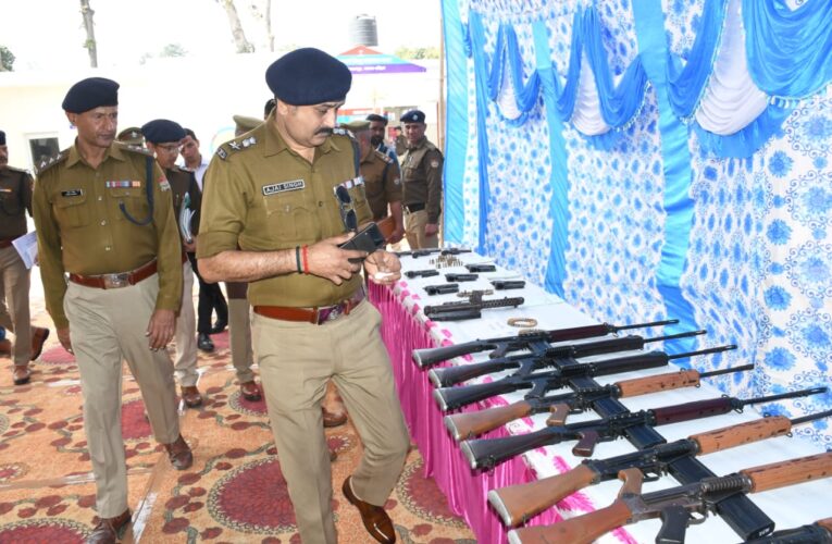 एसएसपी ने किया भगवानपुर थाने का वार्षिक निरीक्षण, रजिस्टर अपडेट एवं अस्लाह की नियमित सफाई के दिए निर्देश