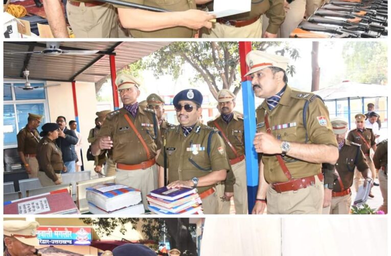 डीजीपी अशोक कुमार ने मंगलौर कोतवाली का किया वार्षिक निरीक्षण, सभी थानों के महिला डेस्क एवं मालखाना को किया जाएगा कम्प्यूटराइज्ड