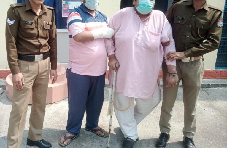 रुड़की: अवैध पटाखा गोदाम अग्निकांड में चाचा भतीजा गिरफ्तार, आरोपियों को भेजा गया जेल
