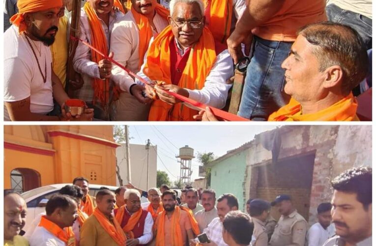 पूर्व कैबिनेट मंत्री मदन कौशिक ने चुड़ियाला में किया हनुमान जन्मोत्सव शोभायात्रा का शुभारंभ