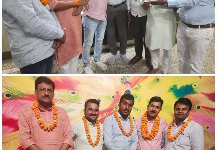 भाजपा किसान मोर्चा के प्रदेश कार्यकारिणी सदस्य बने अरविंद कुमार सैनी, भाजपा नेताओं और कार्यकर्ताओं ने दी बधाई
