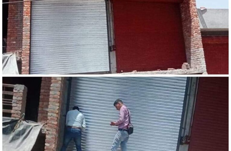 रुड़की में एचआरडीए की कार्रवाई, अवैध निर्माण और काॅलोनी को किया सील