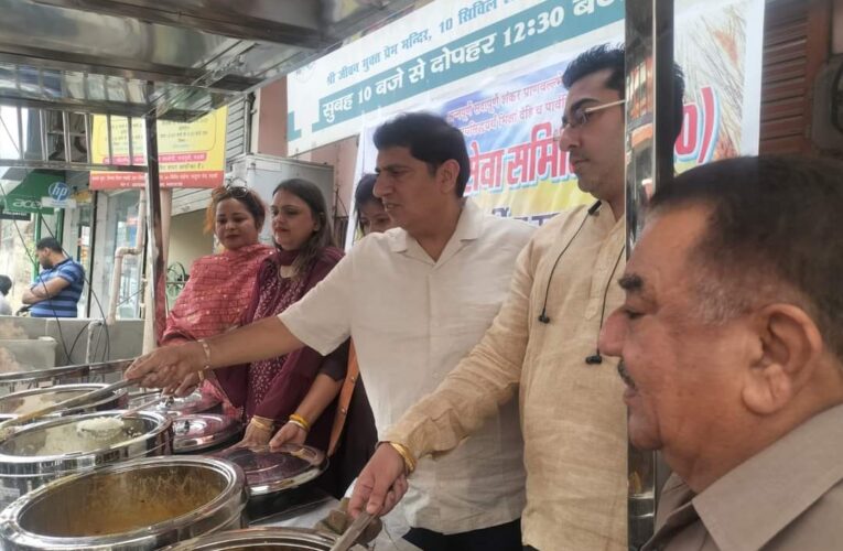 रुड़की में पांच रुपये में मिलेगी जनता भोजन की थाली, सर्व समाज सेवा समिति की ओर से जनता भोजन थाली की शुरुआत की गई