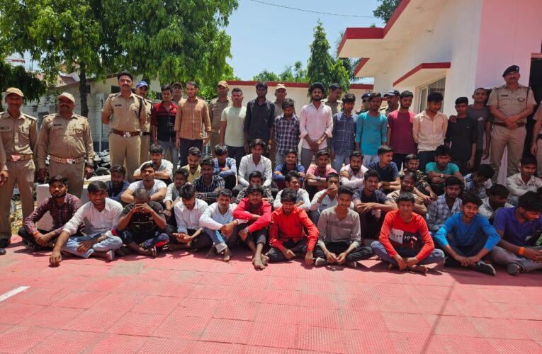 हरिद्वार पुलिस की बड़ी कार्रवाई, गुंडागर्दी करने पर 49 लोगों का चालान