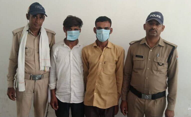 भगवानपुर पुलिस ने चार गोवंश को मुक्त कराया, दो लोगों को गिरफ्तार कर तीन लोगों के खिलाफ मामला दर्ज