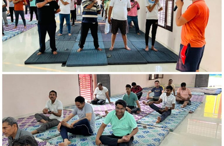 विश्व को भारत की सभ्यतागत देन है योग, भगवानपुर में राष्ट्रीय स्वयंसेवकों ने अंतरराष्ट्रीय योग दिवस पर किया योगाभ्यास